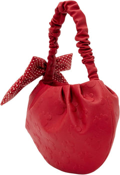 Loungefly: Disney - Minnie Rock The Dots Coquette Bag Clothing and Apparel Loungefly