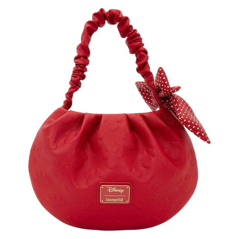 Loungefly: Disney - Minnie Rock The Dots Coquette Bag Clothing and Apparel Loungefly