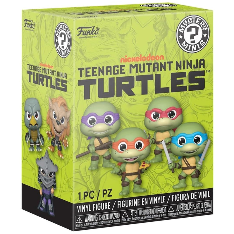 Funko Mystery Mini: Teenage Mutant Ninja Turtles Blind Box - 1 random figure Toys & Games Funko