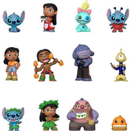 Funko Mystery Minis: Disney Lilo and Stitch - 1 Random Vinyl Mini Figure Toys & Games Funko