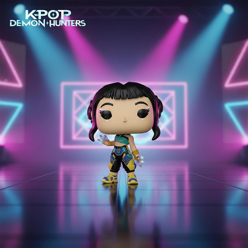 Funko Pop! Animation: Kpop Demon Hunters - Zoey "How It's Done" - Vinyl Figure #2256 Toys & Games Funko