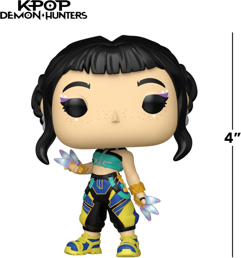 Funko Pop! Animation: Kpop Demon Hunters - Zoey "How It's Done" - Vinyl Figure #2256 Toys & Games Funko