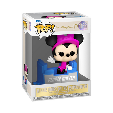 Funko Pop! Disney: Minnie Mouse On The People Mover #1166 Toys & Games Funko   