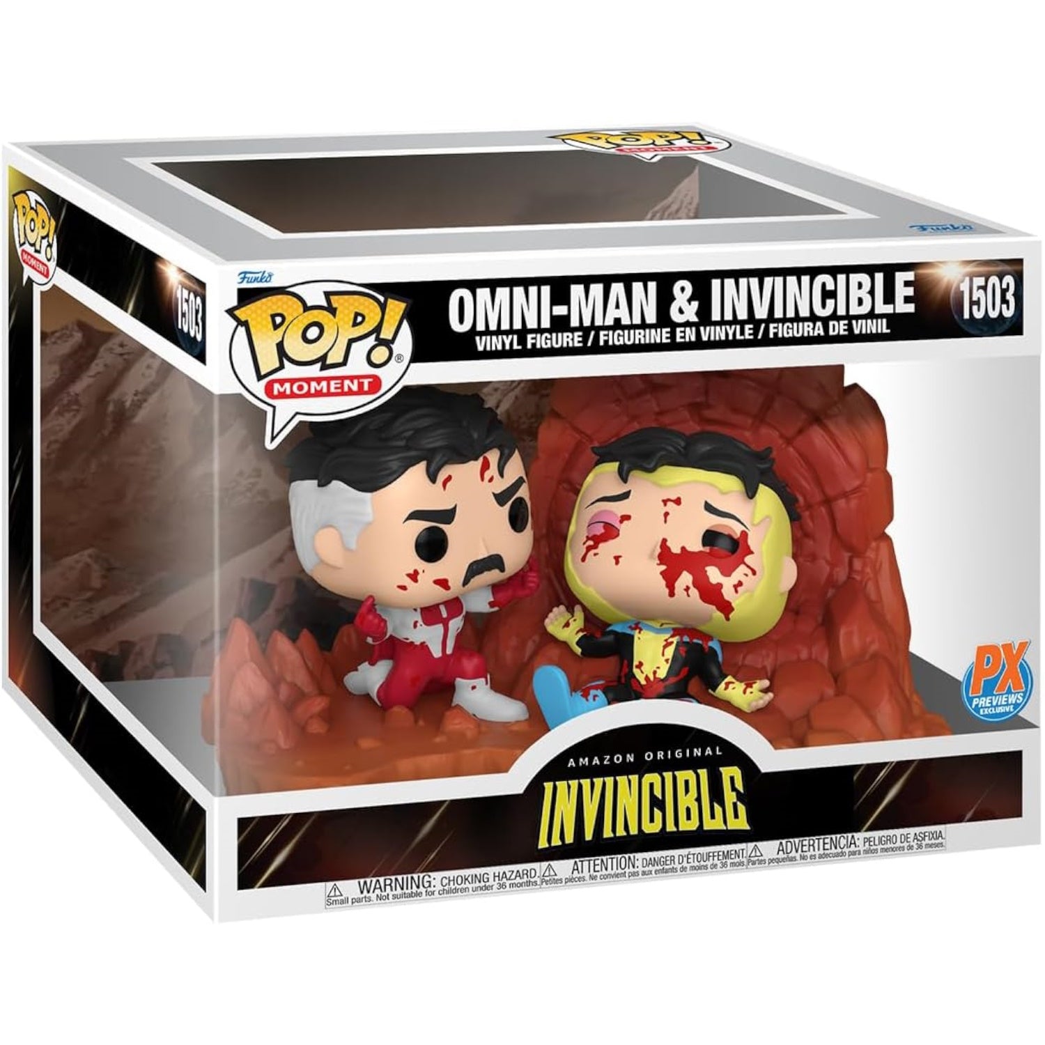 Funko Pop! Moment: Omni-Man and Invincible Previews - Exclusive Figure ...