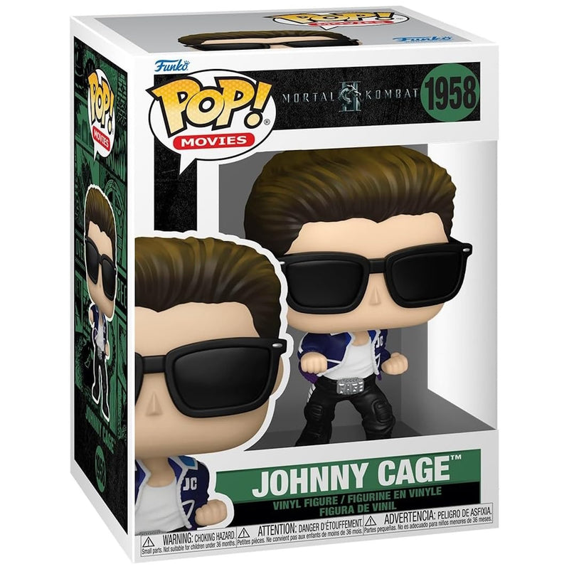 Funko Pop!: Mortal Kombat 2: Johnny Cage Vinyl Figure - #1958 Toys & Games Funko