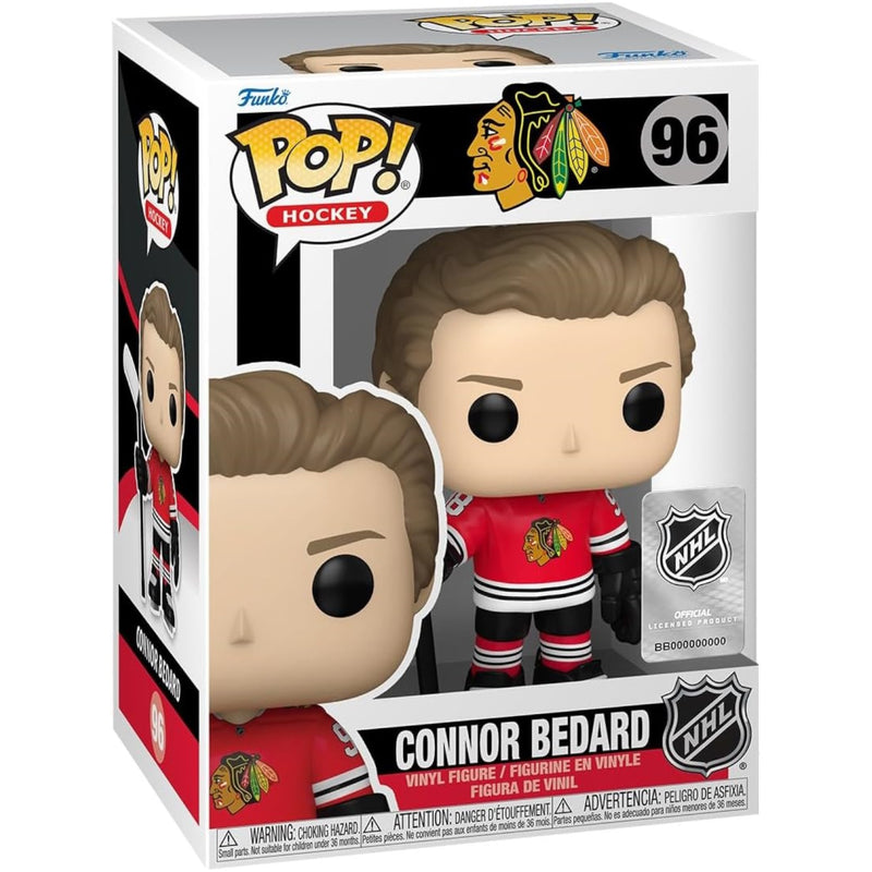 Funko Pop! NHL Hockey: #96 Blackhawks Connor Bedard - Vinyl Figure [Toys] Toys & Games Funko   