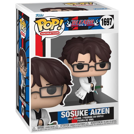 Funko Pop! Animation: Bleach - Sosuke Aizen Vinyl Figure #1697 Toys & Games Funko