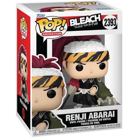 Funko Pop! Animation: Bleach Thousand Year Blood War - Renji Abarai Vinyl Figure #2393 Toys & Games Funko