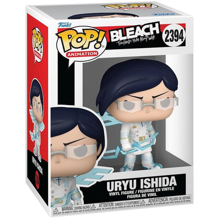 Funko Pop! Animation: Bleach Thousand Year Blood War - Uryu Ishida with Wings Vinyl Figure #2394 Toys & Games Funko