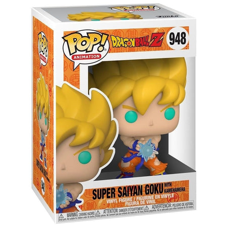 Funko Pop! Animation: DBZ S9- SS Goku with Kamehameha Wave #948 Toys & Games Funko