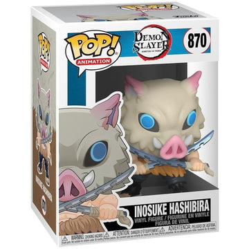 Funko Pop! Animation: Demon Slayer - Inosuke Hashibira Vinyl Figure #870 Toys & Games Funko