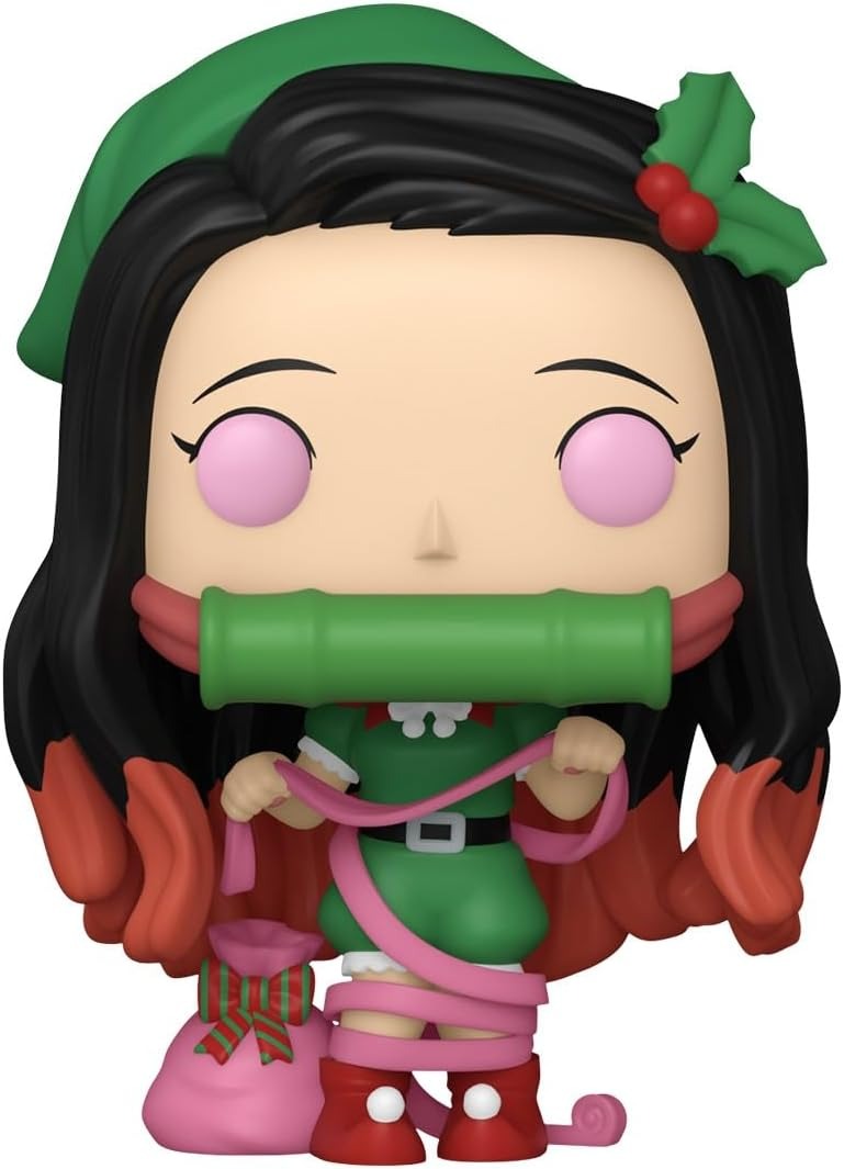 Funko Pop! Animation: Demon Slayer - Nezuko Kamado Holiday Vinyl Figure - 2033 Toys & Games Funko