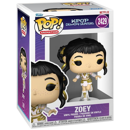 Funko Pop! Animation: KPop Demon Hunters Zoey - What It Sounds Like Vinyl Figure #2429 Toys & Games Funko