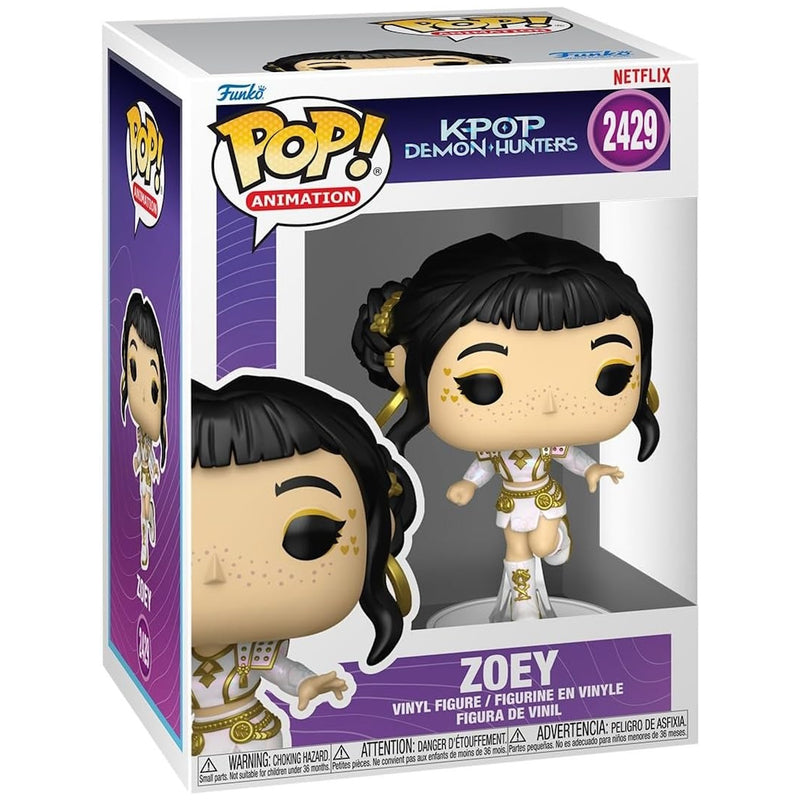 Funko Pop! Animation: KPop Demon Hunters Zoey - What It Sounds Like Vinyl Figure #2429 Toys & Games Funko