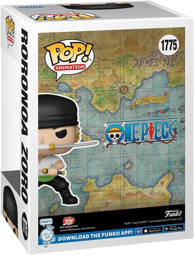 Funko Pop! Animation: One Piece - Roronoa Zoro [CHASE] #1775 Toys & Games Funko