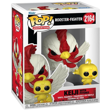 Funko Pop! Animation: Rooster Fighter - Keiji with Piyoko Toys & Games Funko