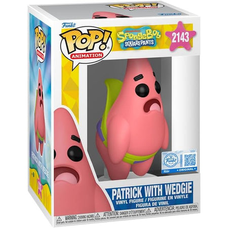 Funko Pop! Animation: Spongebob Squarepants - Patrick With Wedgie Vinyl Figure #2143 Toys & Games Funko