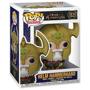 Funko Pop! Animation: The Lord of the Rings: The War of Rohirrim - Helm Hammerhand #1835 Toys & Games Funko