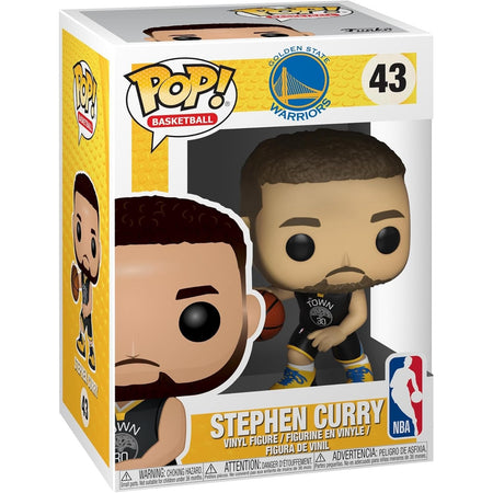 Funko Pop! Basketball: Golden State Warriors - Stephen Curry Vinyl Figure #43 Toys & Games Funko