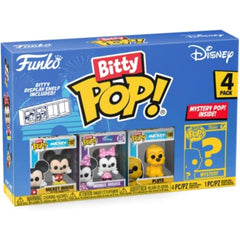 Funko Pop! Bitty: Disney Shelf - Mickey Mouse - Minnie Mouse - Pluto - Mystery Figure Toys & Games Funko