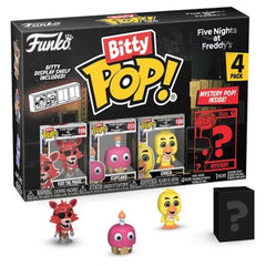 Funko Pop! Bitty: FNAF Shelf - Foxy - Cupcake - Chica - Mystery Figure Toys & Games Funko