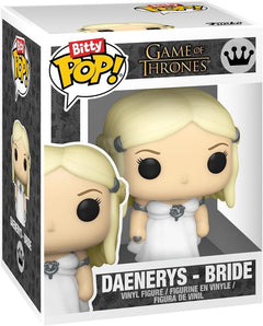 Funko Pop! Bitty: Game of Thrones Shelf - Daenerys Targaryen - Khal Drogo - Drogon - Mystery Figure Toys & Games Funko