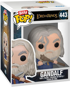 Funko Pop! Bitty: Lord of The Rings Shelf - Frodo - Gandalf - Gollum - Mystery Figure Toys & Games Funko