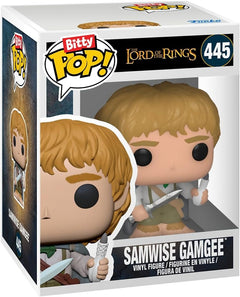 Funko Pop! Bitty: Lord of The Rings Shelf - Samwise Gamgee - Pippin Took - Merry Brandybuck - Mystery Figure Toys & Games Funko