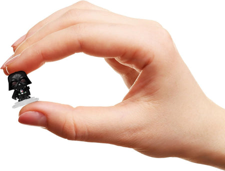 Funko Pop! Bitty: Star Wars Shelf [Darth Vader, Lando Calrissian, Luke Skywalker, Yoda, Mystery Figure] Toys & Games Funko