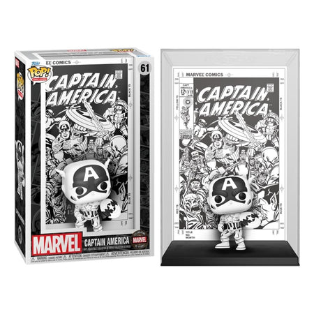 Funko Pop! Comic Cover: Marvel's 85th Anniversary - Captain America #65 Toys & Games Funko