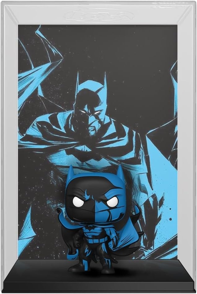 Funko Pop! Comic Covers: DC Comics - Batman Black and Blue Vinyl Figure #27 Toys & Games Funko