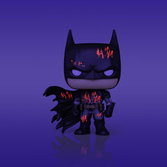 Funko Pop! Comic Covers Limited Edition: DC Comics - Batman Arkham Knight "Blacklight"- Vinyl Figure #25 Toys & Games Funko