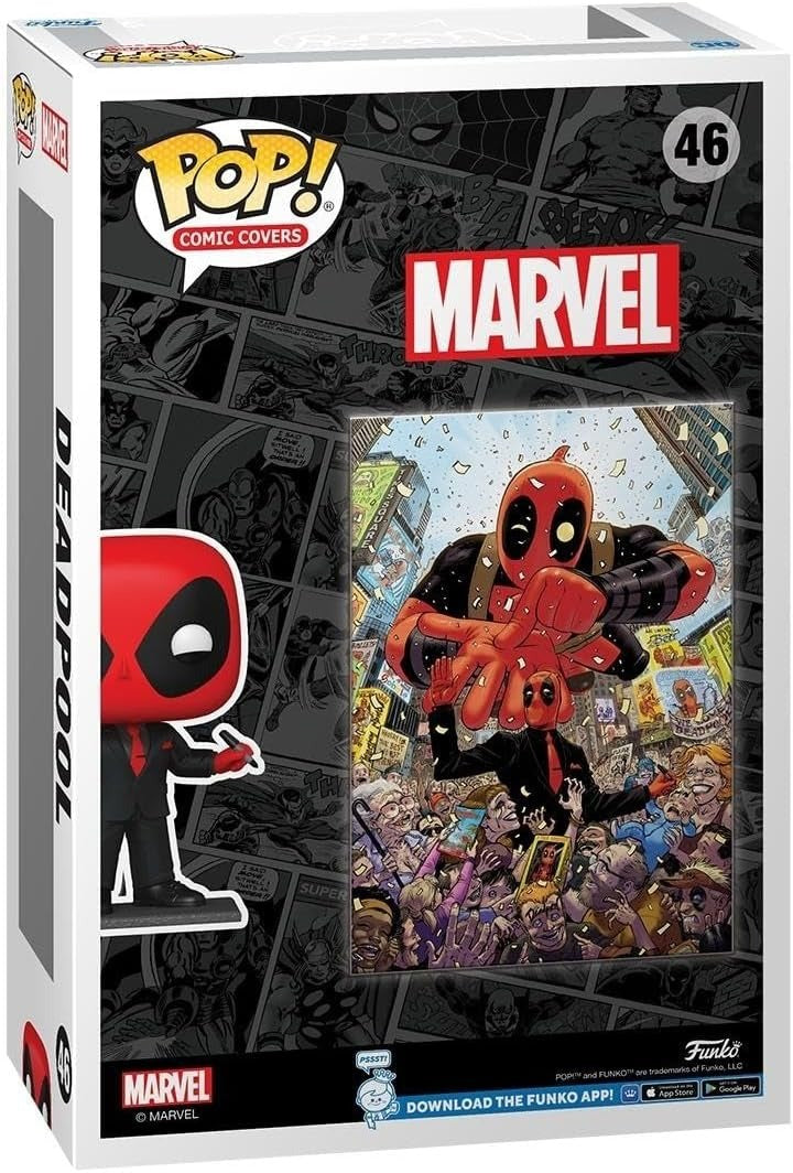 Funko Pop! Comic Covers: Marvel - Deadpool World’s Greatest Comic Magazine #1 - 46 Toys & Games Funko