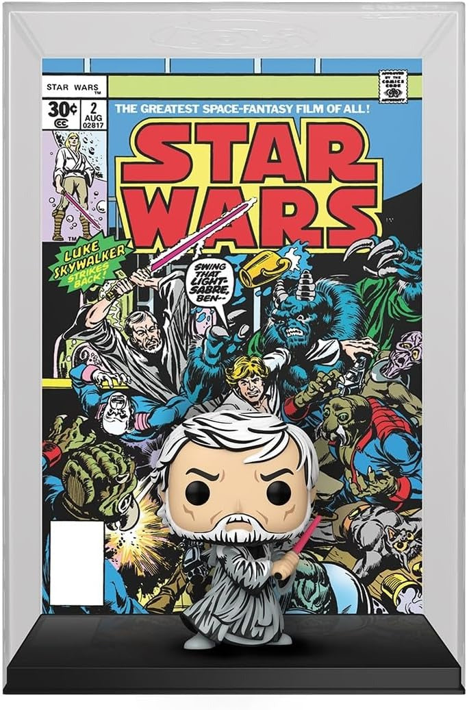 Funko Pop! Comic Covers: Star Wars #2 - 1977 - Obi-Wan Kenobi Toys & Games Funko