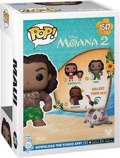 Funko Pop!: Disney Moana 2 - Maui #1547 Toys & Games Funko