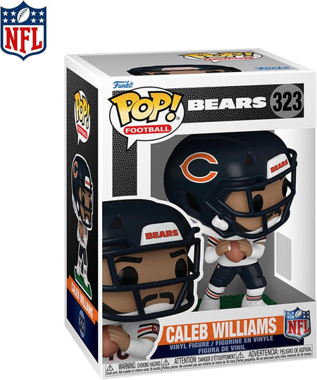 Funko Pop! Football: Chicago Bears - Caleb Williams Vinyl Figure #323 Toys & Games Funko