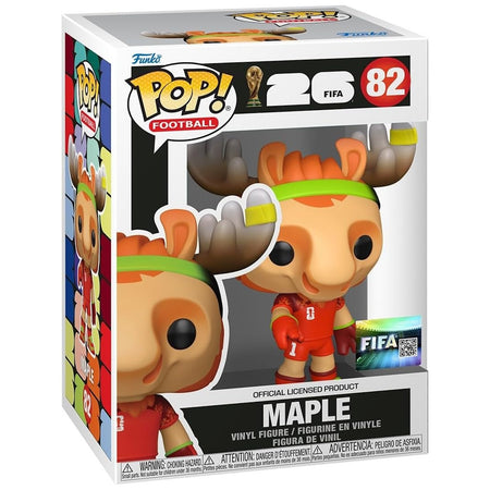 Funko Pop! Football: Fifa World Cup 2026 Mascots - Maple Vinyl Figure #82 Toys & Games Funko