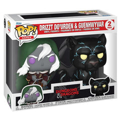 Funko Pop! Games: Dungeons & Dragons - Drizzt & Guenhwyvar 2 Pack Toys & Games Funko