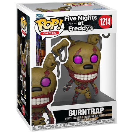 Funko Pop! Games: Five Nights at Freddy's - Burntrap Vinyl Figure #1214 Toys & Games Funko