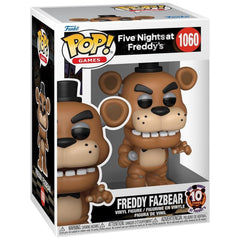 Funko Pop! Games: Five Nights at Freddy's - Freddy Fazbear 10th Anniversary - Vinyl Figure #1060 Toys & Games Funko