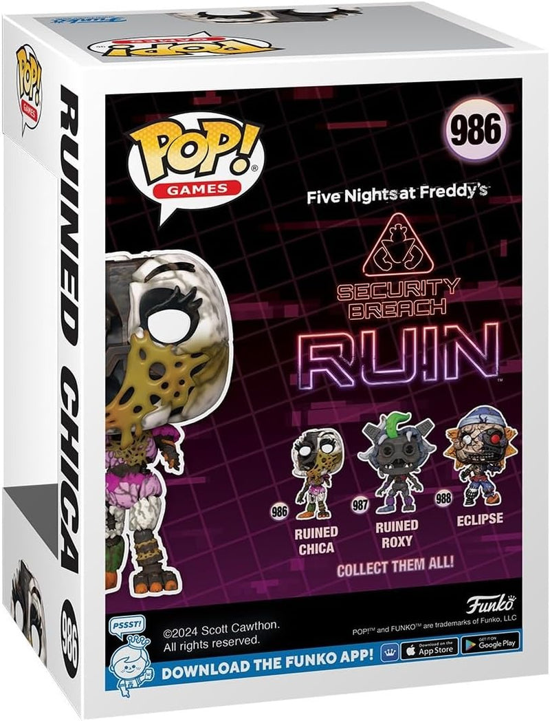 Funko Pop! Games: Five Nights at Freddy's Ruin - Ruined Chica #986 Toys & Games Funko