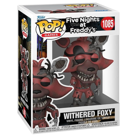Funko Pop! Games: Five Nights at Freddy's - Withered Foxy #1085 Toys & Games Funko