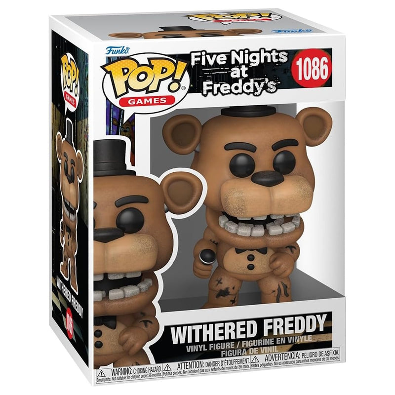 Funko Pop! Games: Five Nights at Freddy's - Withered Freddy #1086 Toys & Games Funko