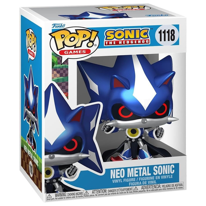 Funko Pop! Games: Neo Metal Sonic #1118 Toys & Games Funko