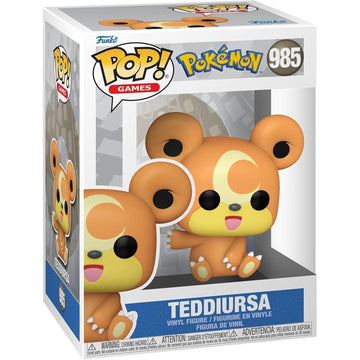 Funko Pop! Games: Pokemon - Teddiursa #985 Toys & Games Funko