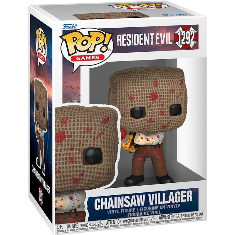 Funko Pop! Games: Resident Evil - Chainsaw Villager Vinyl Figure #1292 Toys & Games Funko