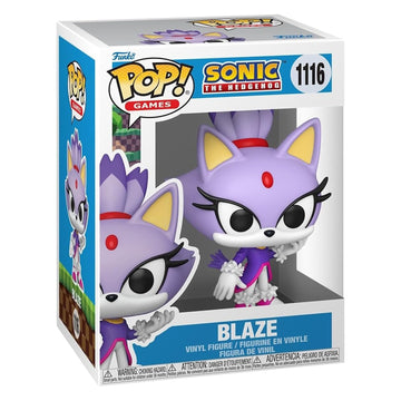 Funko Pop! Games: Sonic - Blaze the Cat #1116 Toys & Games Funko