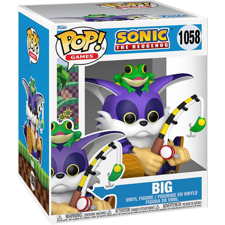 Funko Pop! Games: Sonic The Hedgehog Big and Froggy #1058 Toys & Games Funko