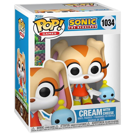 Funko Pop! Games: Sonic the Hedgehog - Cream with Cheese #1034 Toys & Games Funko