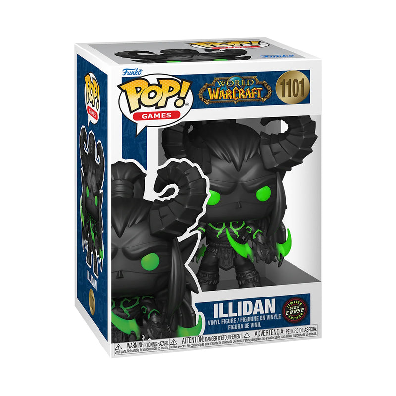 Funko Pop! Games: World of Warcraft - Illidan CHASE #1101 Toys & Games Funko